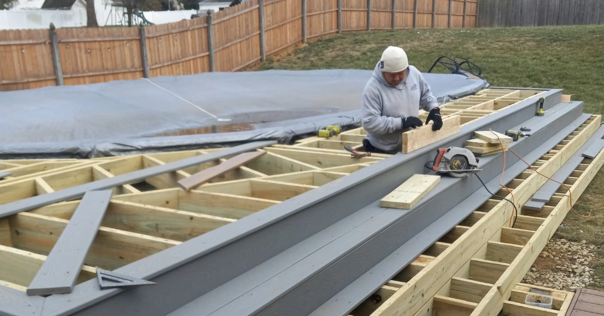 Loose Deck Board Repair
